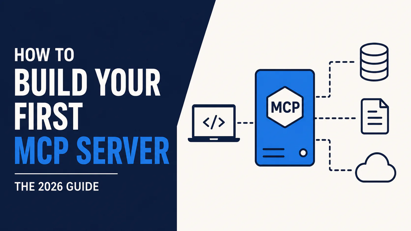 Terminal showing an MCP server connecting to Claude Desktop through the Model Context Protocol